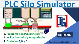 PLC Simulación SILO || LogixPro