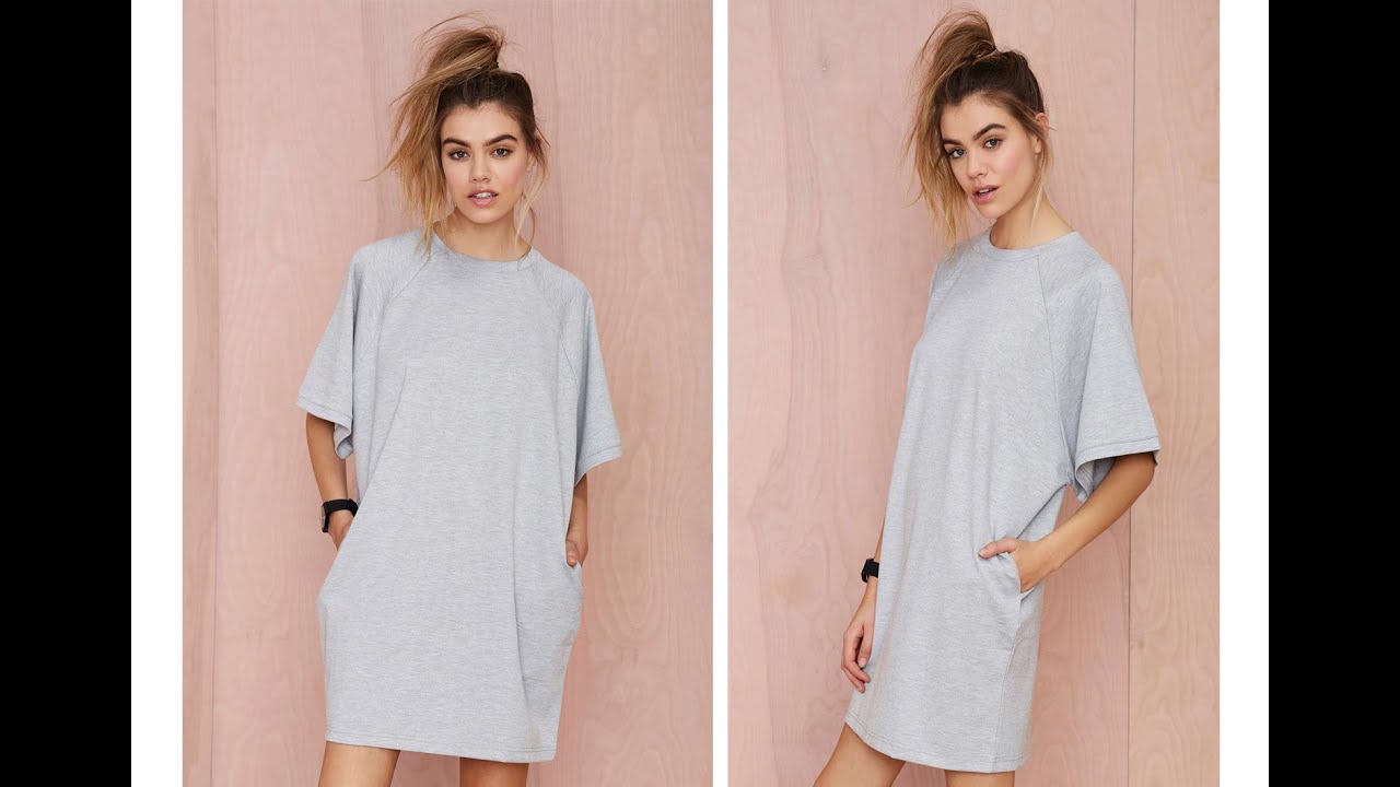 oversized t shirt dress diy