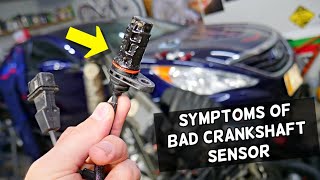 SYMPTOMS OF BAD CRANKSHAFT POSITION SENSOR demonstrated on Hyundai Sonata