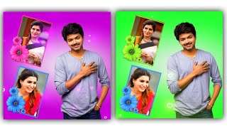 Colourful Love Frame Video Editing Kinemaster | Love WhatsApp Status Video Editing Kinemaster Tamil screenshot 3