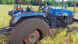 Stuck in Mud New Holland 4710 Tractor | New Tractor | 4710 Tractor | Tractor Videos | New Holland