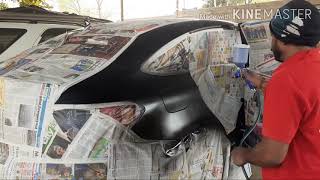 Mercedes GLA paint work