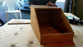 How to Build a Plywood Nesting Box for Rabbits How to Build a Plywood Nesting Box for Rabbits