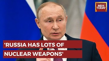 Putin Threatens To Use Nuclear Weapons Amid Russia-Ukraine War, Says 