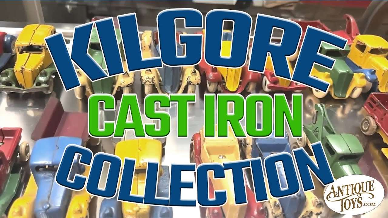 Обзор коллекции чугунных игрушек Kilgore от Antique Toys