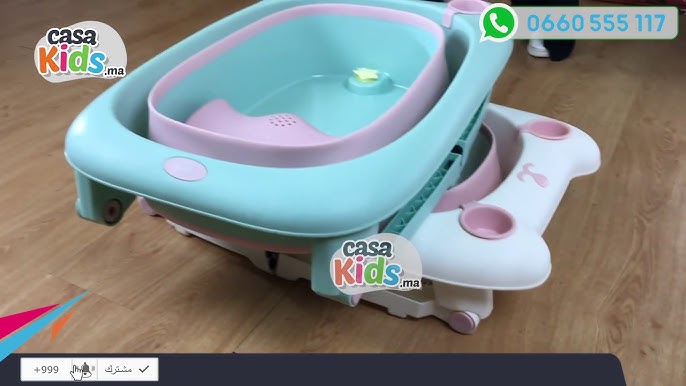 Baignoire pliante pour bébé NAKED de Boon gris 