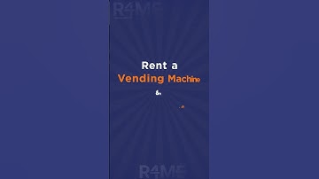 Rent a Vending Machine Today #vendingmachine #onrent #vendingbusiness