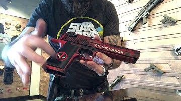 Check out our gun wall in the new shop!!!