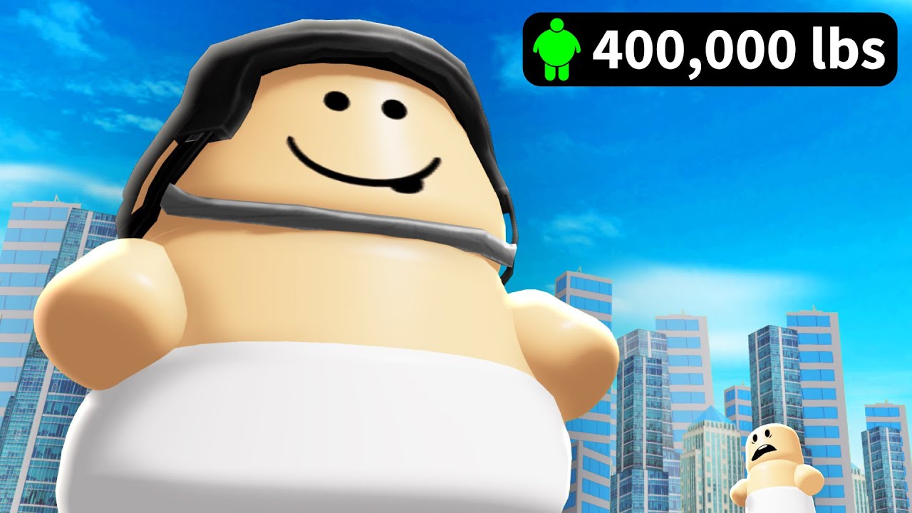 I Became The Biggest Baby Ever In Roblox Youtube - youtube roblox denis daily music video