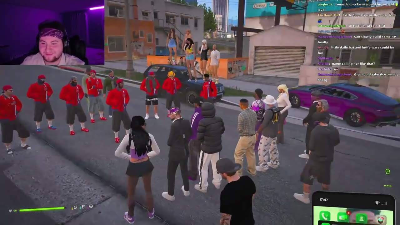 Esb and ZooMafia Get into Standoff Over Grove St Gas Station | Prodigy Rp 2.7