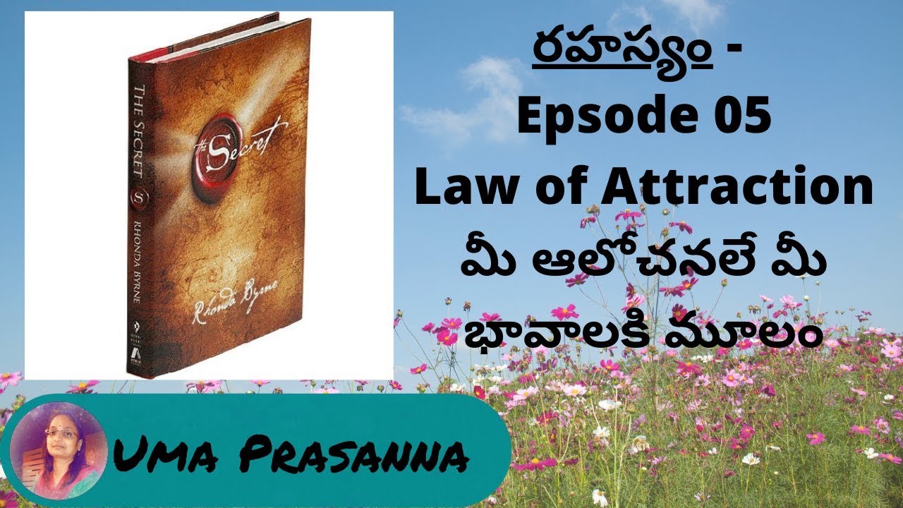 6 The Secret Book in Telugu Law of attraction in telugu Episode 05