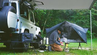 Gadget CAMPING MAN / Hill of Heavy Rain, Windy, Silent and Sunshine / Defender Car Camp