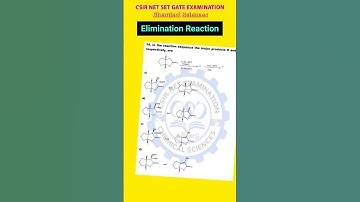 Elimination Reactions : William Carruthers : CSIR NET EXAMINATION | Chemical Sciences | CSIR UGC NET