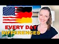 10 DAILY DIFFERENCES between USA and GERMANY