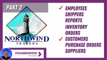 Northwind Traders Application in Power Apps