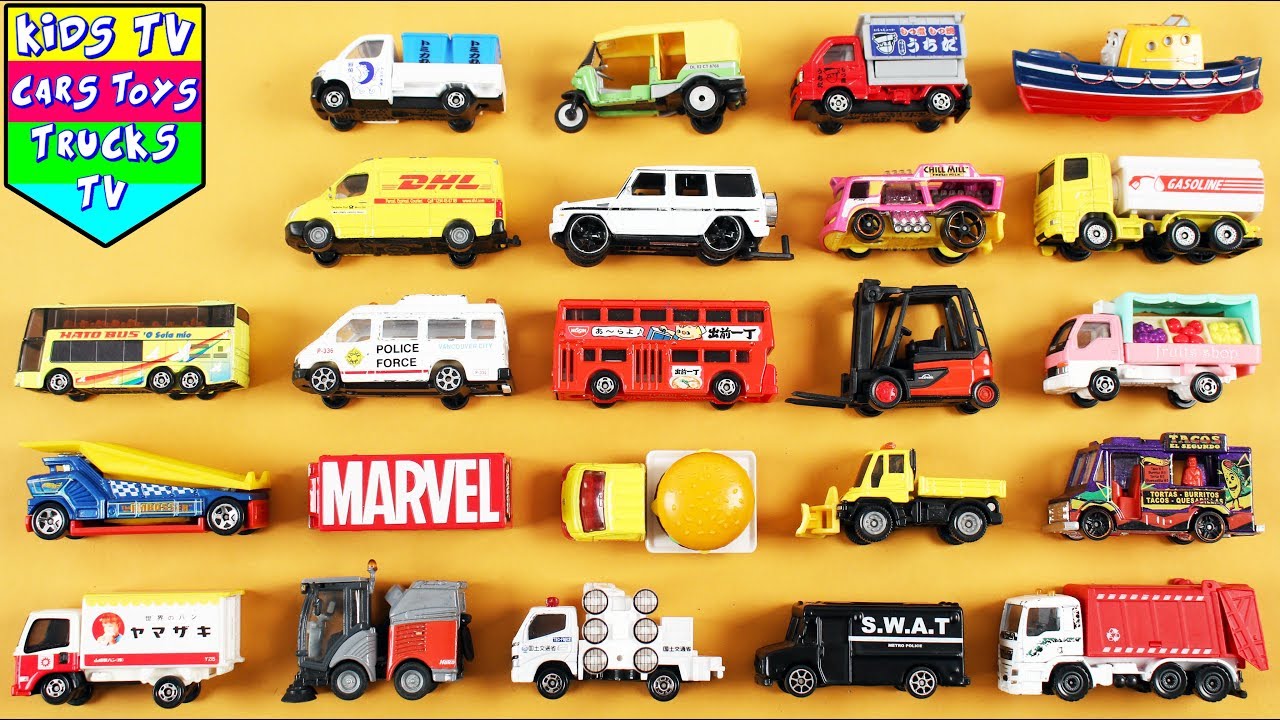 vehicle toys videos