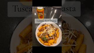 TUSCAN BEEF PASTA: your next dinner idea.. recipe below!