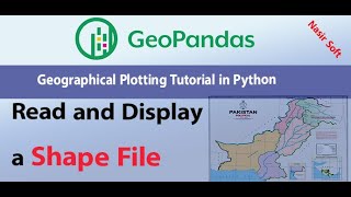 02  - Read and Working on a Shape File in Geopandas | Geographic Tutorial in Python | Country Map