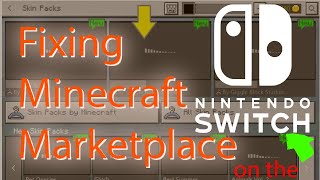 Corresponsal Corredor sátira Fixed: Minecraft marketplace not working on Switch - YouTube