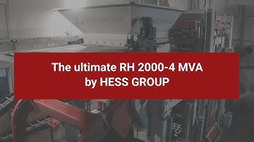 The ultimate RH 2000-4 MVA by HESS GROUP