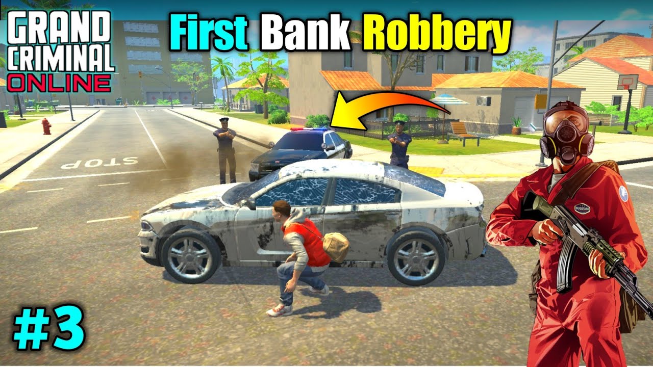 [ GTA 5 ] 😎 First Bank Robbery Grand Criminal Online This Game Like GTA ...