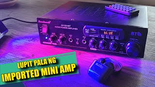 Testing MINI AMPLIFIER na pwede Pambahay or MOTOR