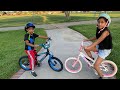 HOW TO BIKE WITHOUT TRAINING WHEELS💞🌳