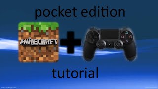 How to Play Minecraft on Your iPhone with a PS4 Controller!