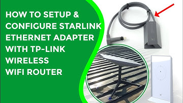 Starlink Ethernet Adapter Setup and Connecting to a Wireless Router#2025 #smartphone#tech#wifi#trend