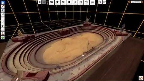 Tabletop Simulator Battlemap - Battle Arena