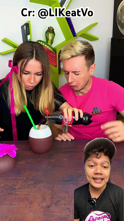 I THOUGHT IT WAS A COCONUT, BUT IT WAS A DRINKING GLASS⁉️Cr: ​⁠@LIKeatVo