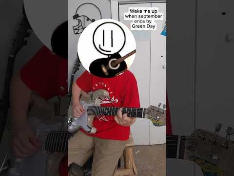 How to Play Wake Me Up When September Ends on Guitar! #guitar #rock #song #music