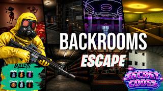 How To Unlock All Power Ups, All Secret Codes BACKROOMS ESCAPE [ROGUELIKE]