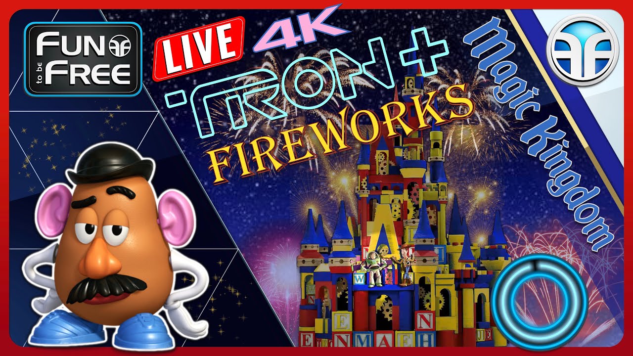 🔴 LIVE: Tron Ride POV & 2026 Happily Ever After Fireworks 4K (Walt Disney World Live Stream)