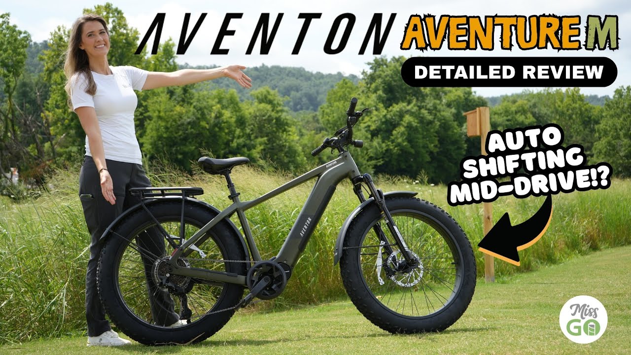 2025 Aventon Aventure M Review ($2899 eShifting Fat Tire Smart eBike)