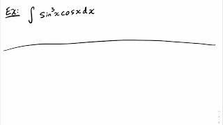 6.1.5 Using U-Substitution With Trigonometric Functions To Find The Indefinite Integral