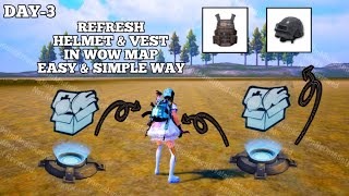 Day-5 “WOW MAP SECRET TRICK 🔥 | Refresh Helmet & Vest in PUBG Mobile | 100% Working 2025” screenshot 2