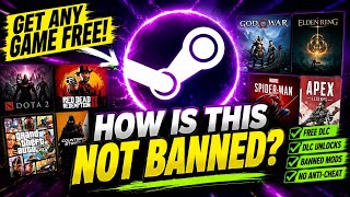 This Tool Adds original steam Games for Free...