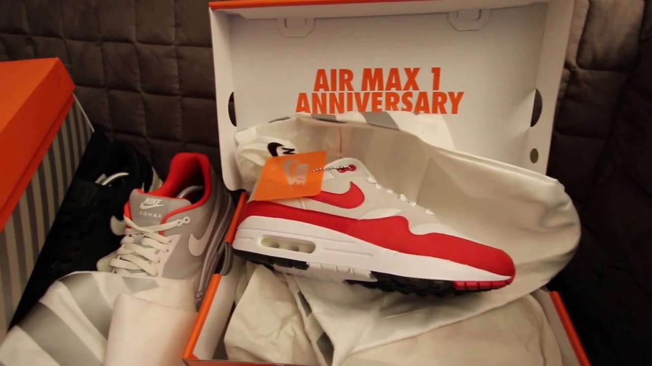 air max 1 og anniversary red