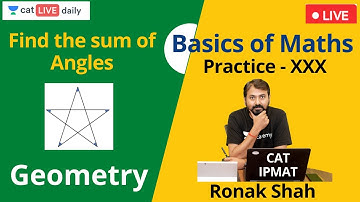 Basics of Maths | Practice - XXX | Geometry - 4 | Ronak Shah