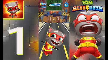 Tom Hero Dash Gameplay Walkthrough Part 1 (iOS Android) | TapGaming
