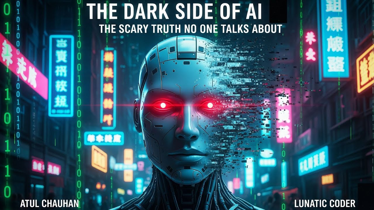 The Dark Side of AI 🤖⚠️ | The Scary Truth No One Talks About | Lunatic ...