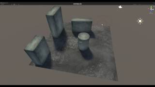 mobile ES2 vertex paint flow map