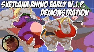 Svetlana Rhino WIP Demonstration
