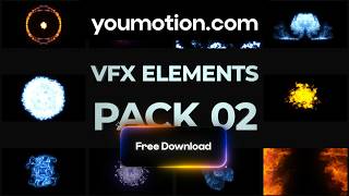 Free VFX Elements Pack 02 - Realistic Elemental Overlays (Ae, Pr, Dr, FCPX)