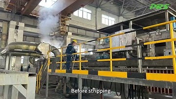 High-Efficiency Cathode Stripping Machine | Automated Stripping & Stacking for Copper Refinery