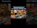 Automatic labeling machine for tomato package