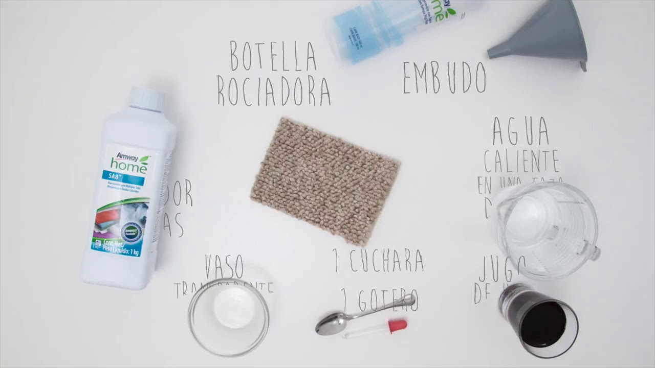 Detergente para Ropa líquido concentrado SA8™ ¡DEMOSTRACIÓN! - YouTube