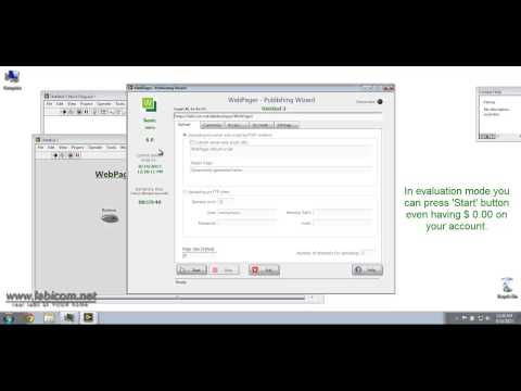 LabVIEW WebPager - Tutorial 2: 'Hello World' - Using WebPager Publishing Wizard for the first time