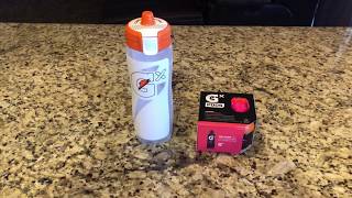 New Gatorade GX bottle